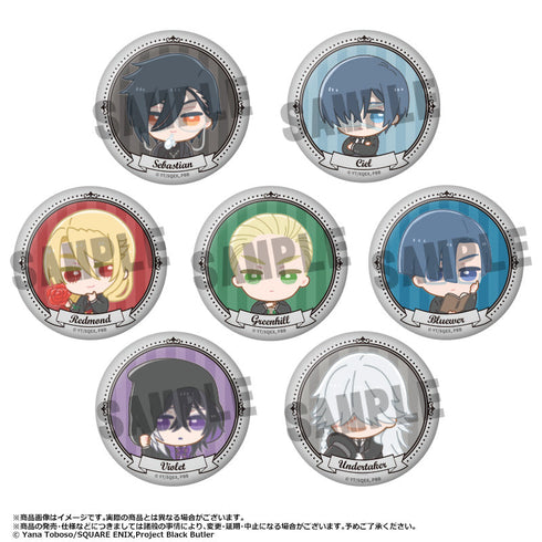 『黒執事 -寄宿学校編-』ふわるめ トレーディング缶バッジ【BOX】